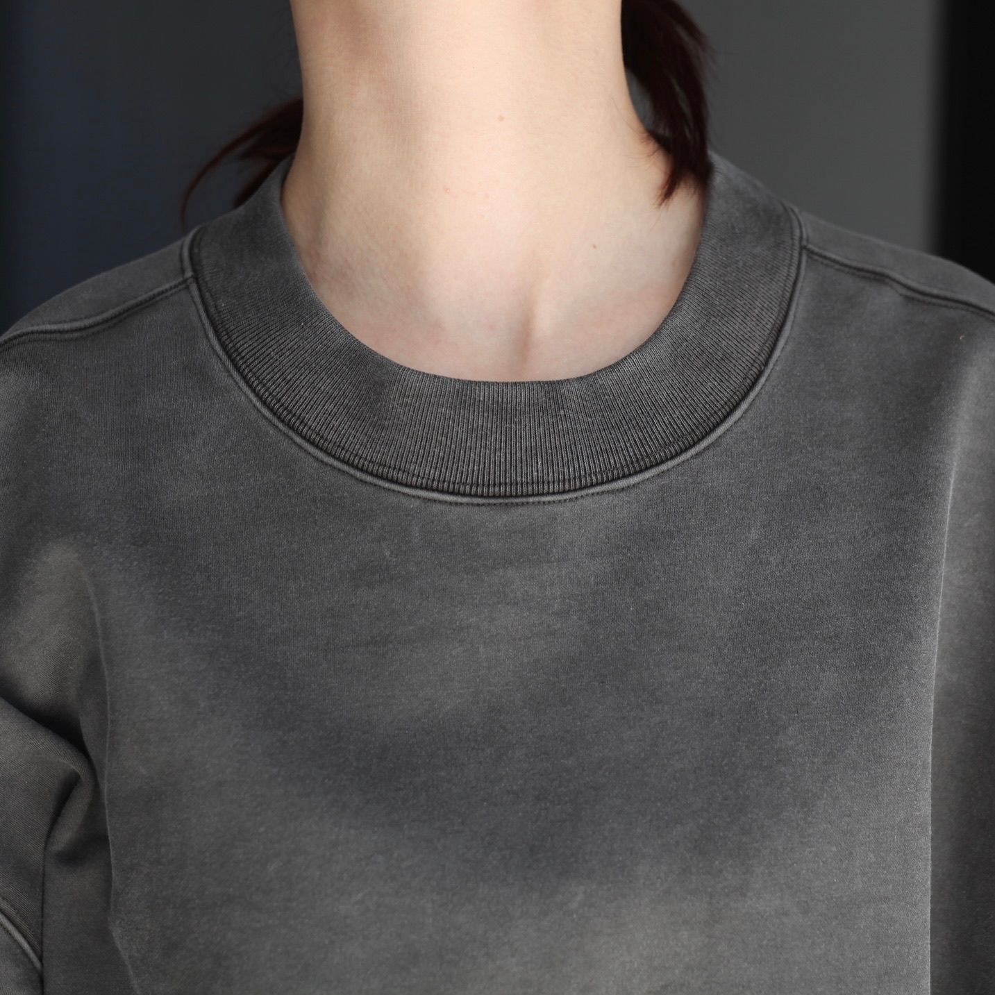 【残り一点】36G Fine Sweat Freedom Sleeve Pullover