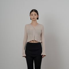 【残り一点】2way Frills Cardigan