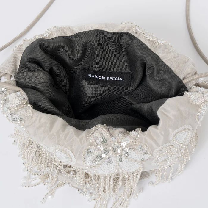 【残り一点】Multi Fabric Drawstring Bag