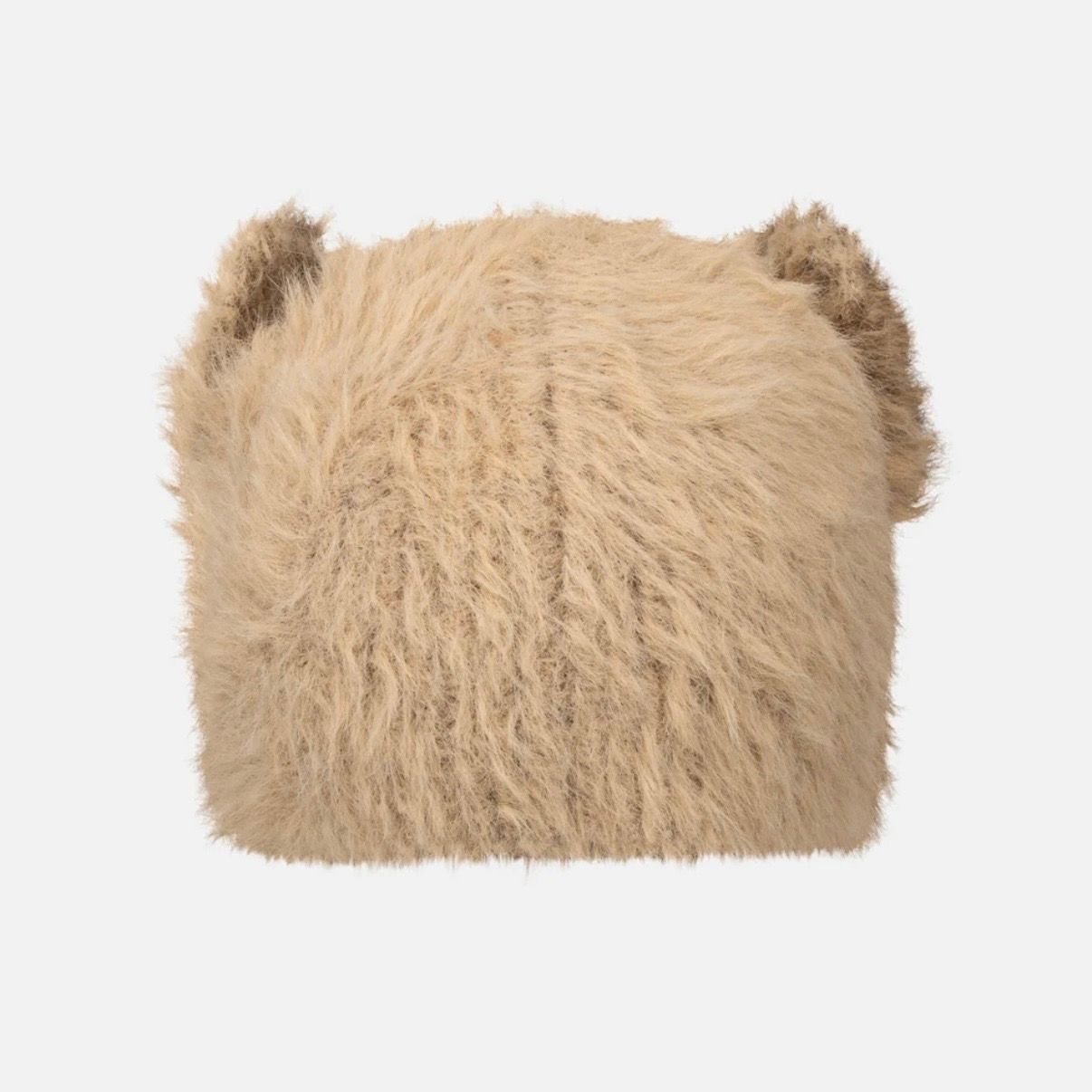 【残り一点】Fluffy Ears Rib Beanie