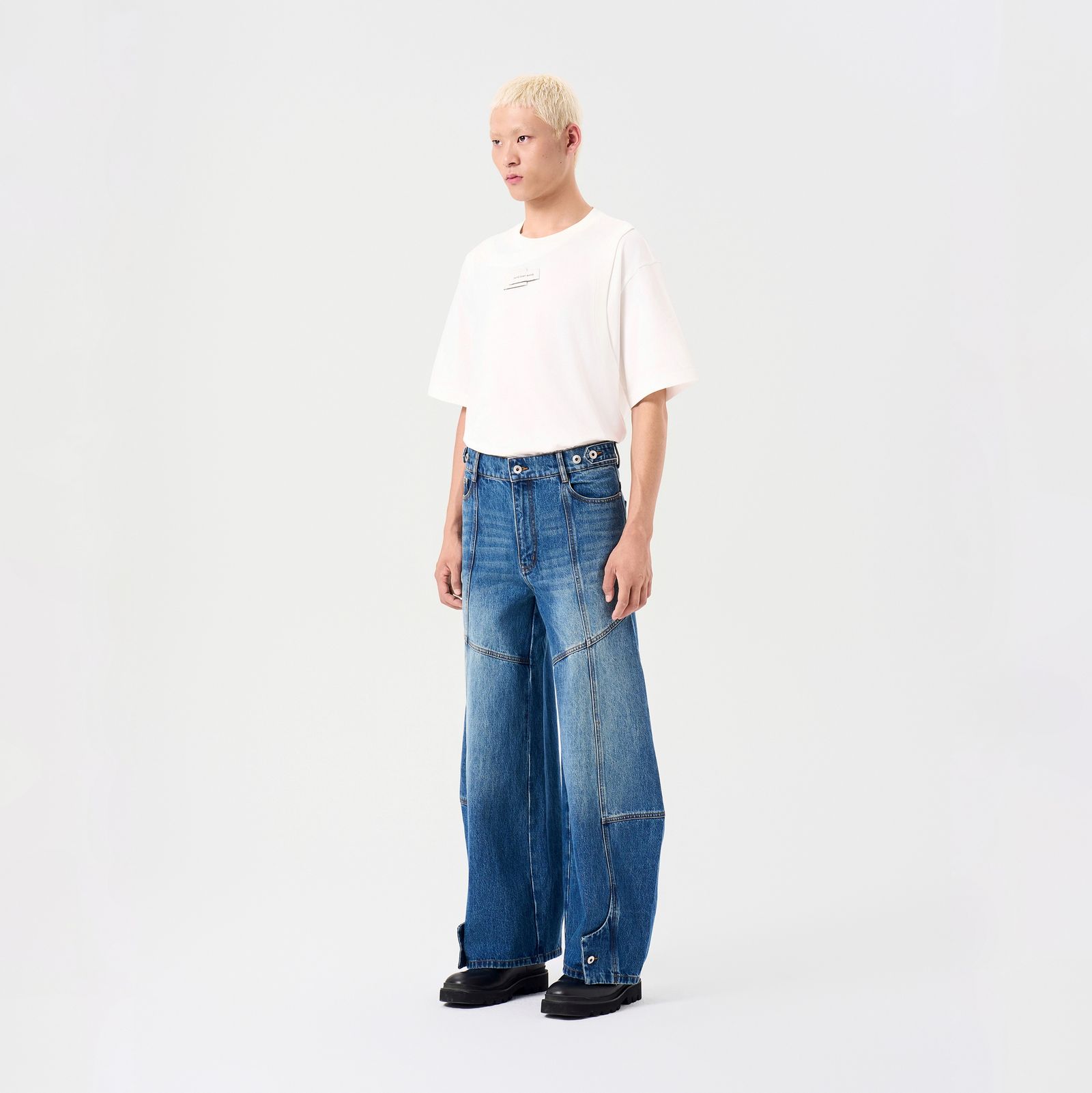 【残り一点】Patched Denim Trousers