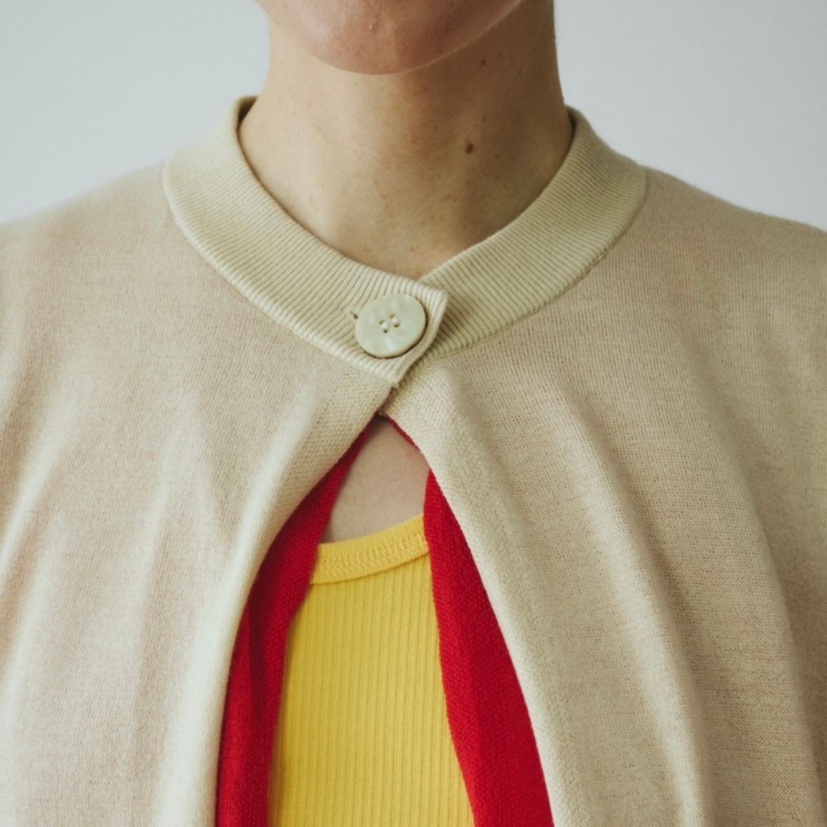 【残り一点】Layered Knit Cardigan