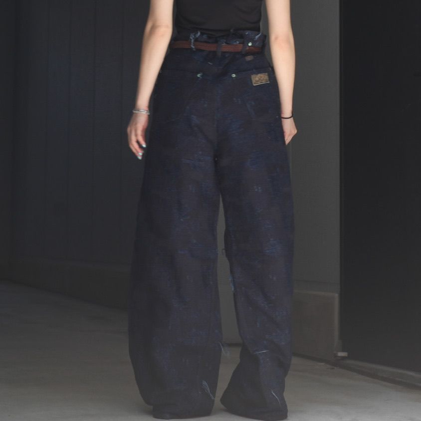 MINUS - 【残り一点】Twist Seam Lot.20603T Boro Crust(NOIR MINUS - 【残り一点】Twist Seam Lot.20603T Boro Crust(NOIR