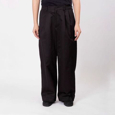 【残りわずか】2Tuck Wide Chino Trousers