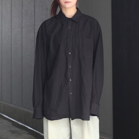 【残り一点】Regular Collar Shirt(MAX HIGH COUNT TYPEWRITER)