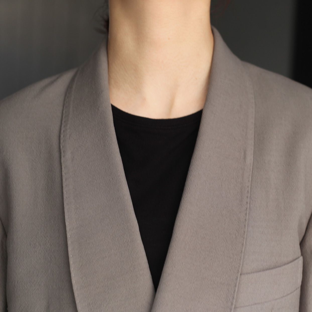 【残り一点】2B Double Breasted Shael Collar Jacket