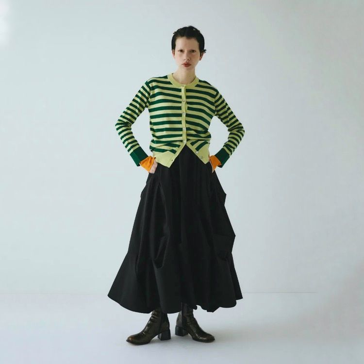 【残り一点】CLO Many Tuck Volume Skirt