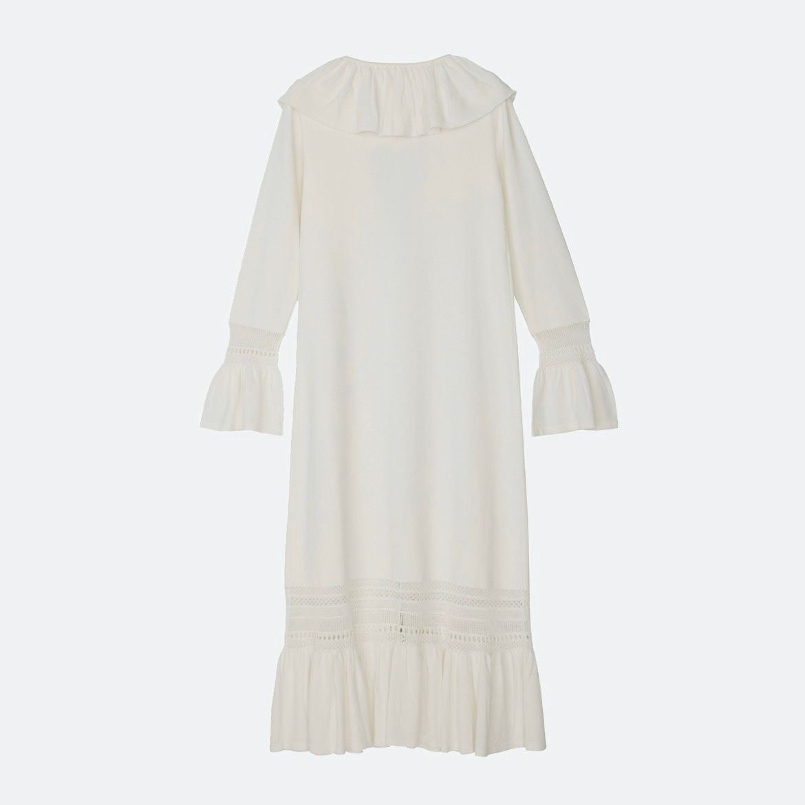 【残り一点】2way Frill Knit Long Dress