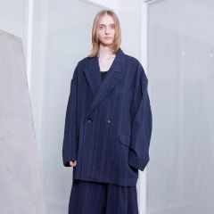 【残り一点】ダブルテーラードジャケット(LINEN/COTTON)