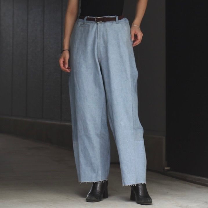 【残り一点】Reconstructed Super Baggy Slacks Denim_2(M)