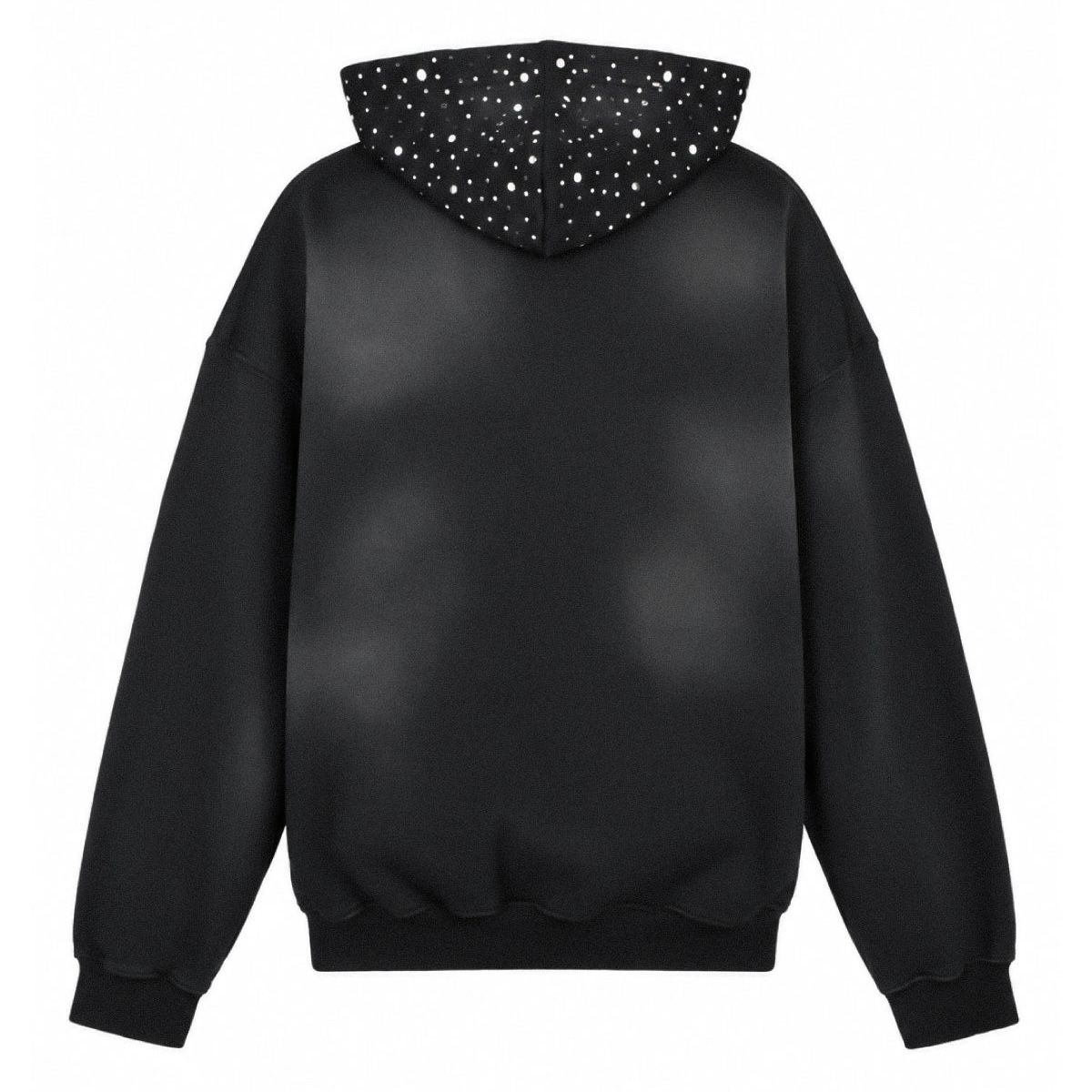 【残り一点】Rhinestone Zip Hoodie