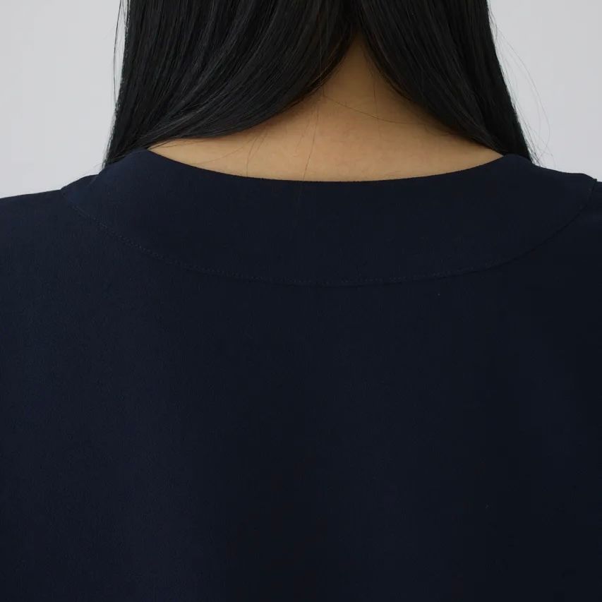 【残り一点】Georgette U-Neck Tops