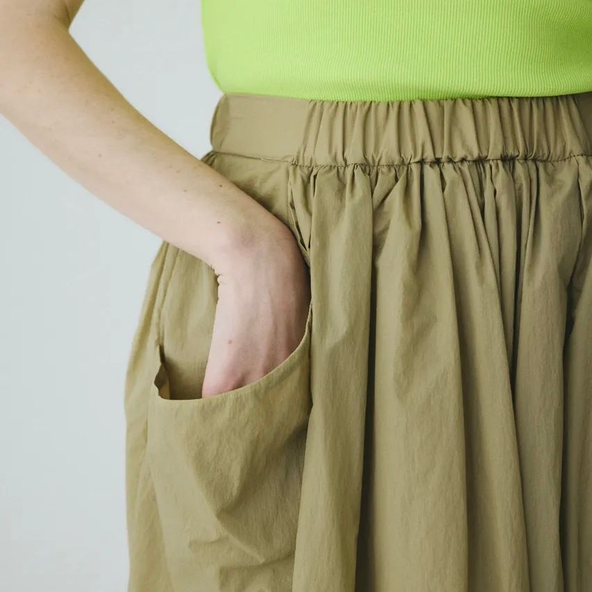 【残り一点】Volume Nylon Skirt