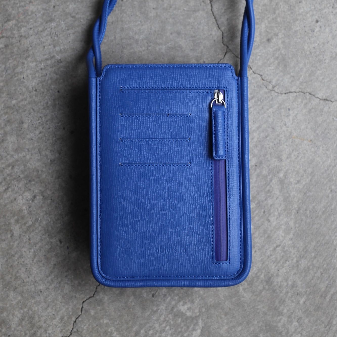 【残り一点】ウォレットバッグ_Wide(LAPIS BLUE)