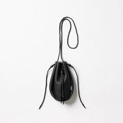 【残り一点】Leather Drawstring Bag