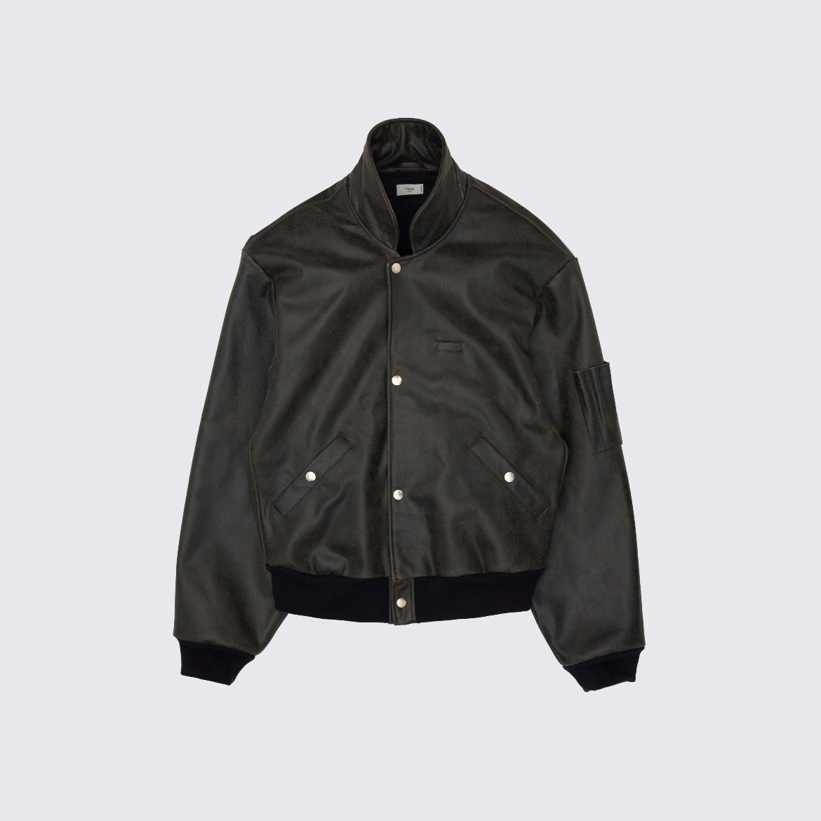 【残り一点】Cracked Leather Flight Jacket