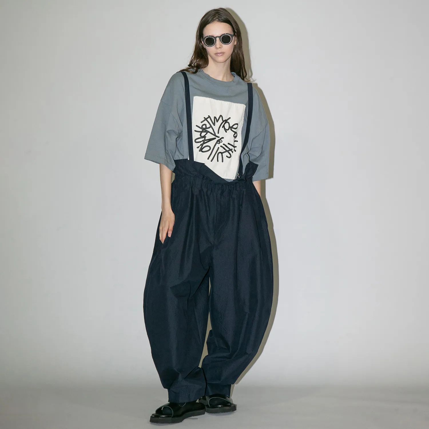 【残り一点】サスペンダーオーバーパンツ