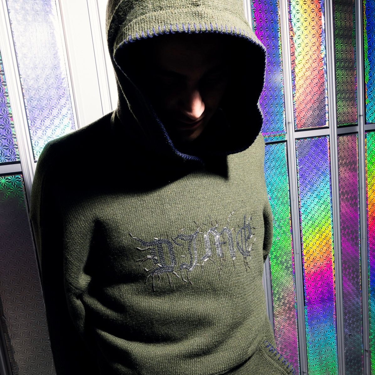 映えるトキメキ服【Dime】HARDCORE WOOL HOODIE Dime Hardcore Wool Hoodie - Army Green – Civil