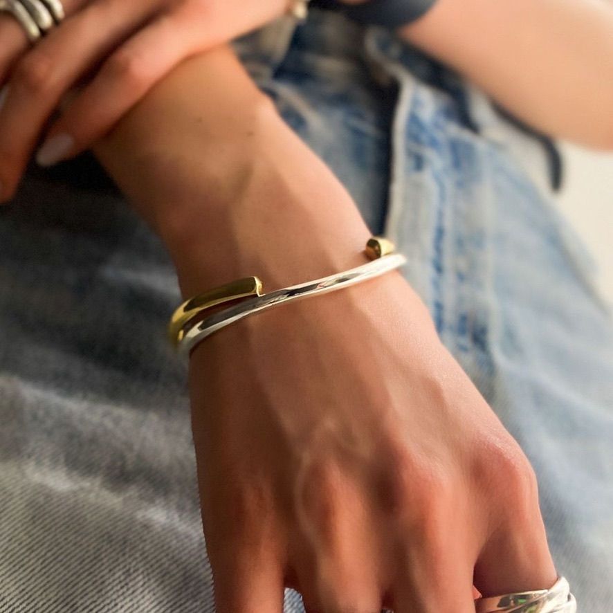 【お取り寄せ注文可能】Sei-ma Fit Bangle No.4_S(SILVER)