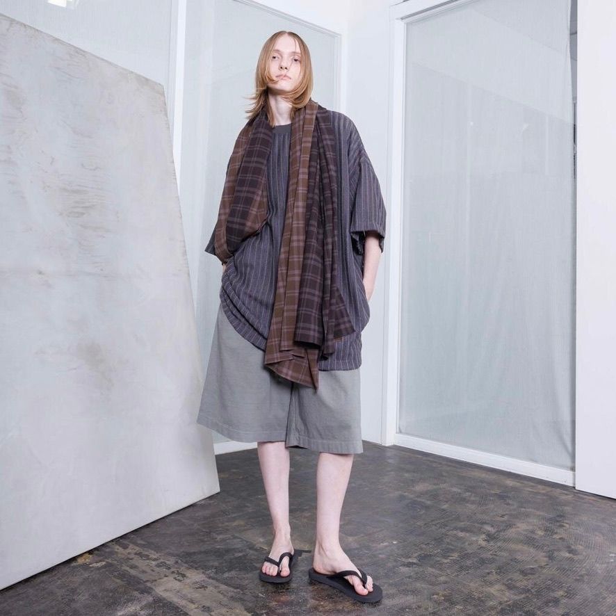 【残り一点】シアーコットンオーバーストール