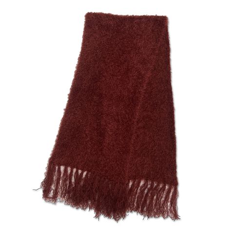 【残り一点】Shaggy Knit Scarf(FUR KNIT)
