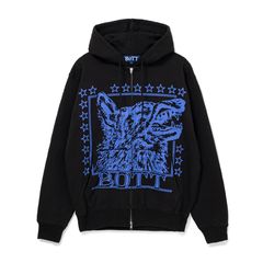 【残り一点】Wolf Zip Hoodie