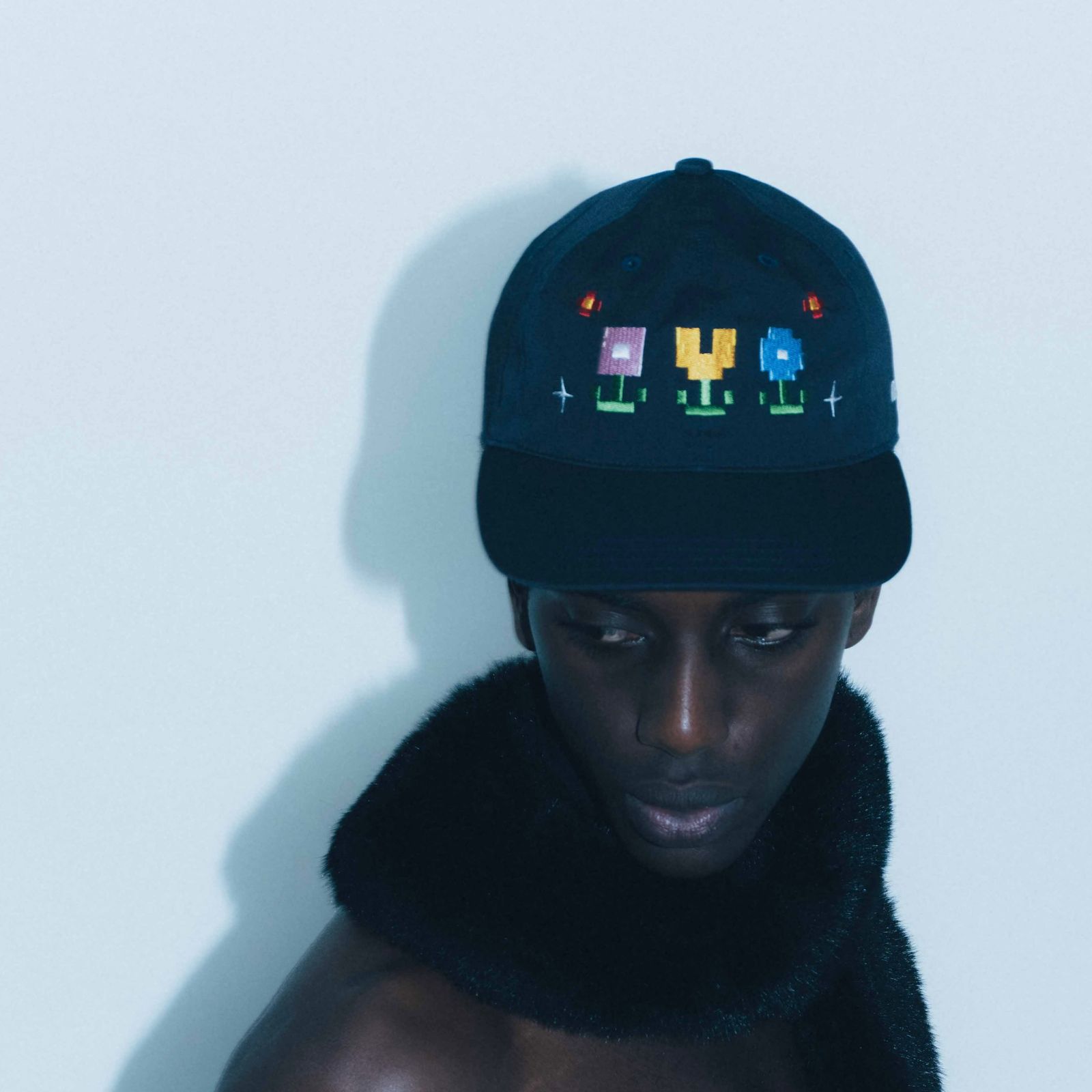 【残りわずか】Pixel Flower Cap