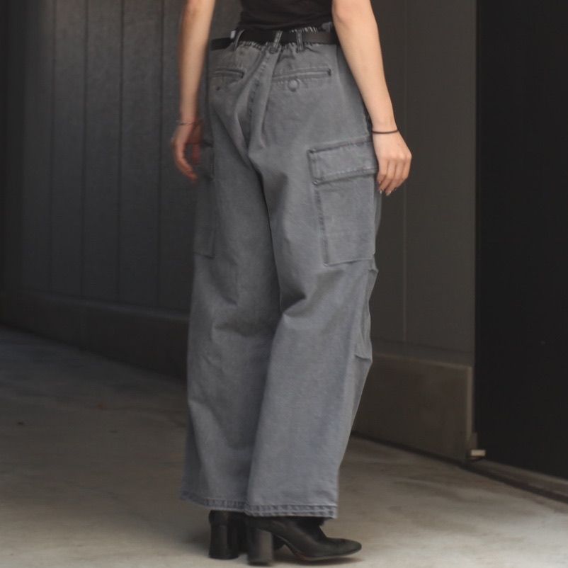【残り一点】Fade Wide Military Trousers