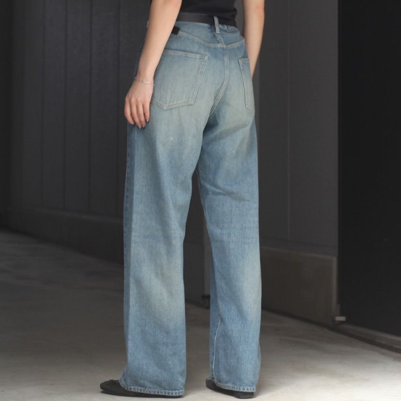 【残り一点】5pocket Straight Pants(USED FADE)