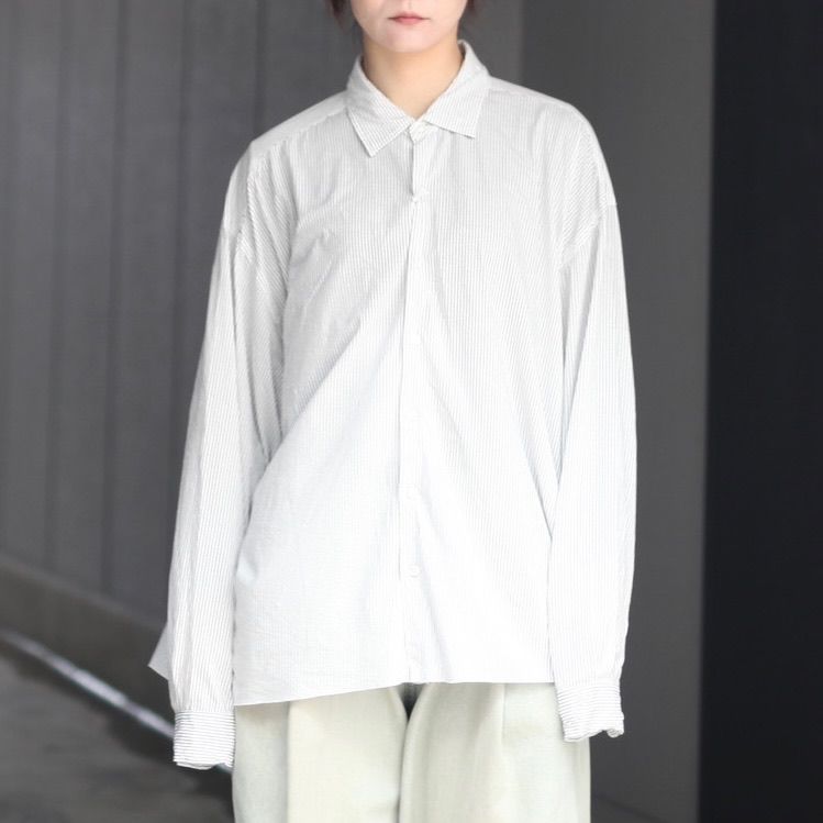 【残りわずか】46G Stripe Artisan Shirt