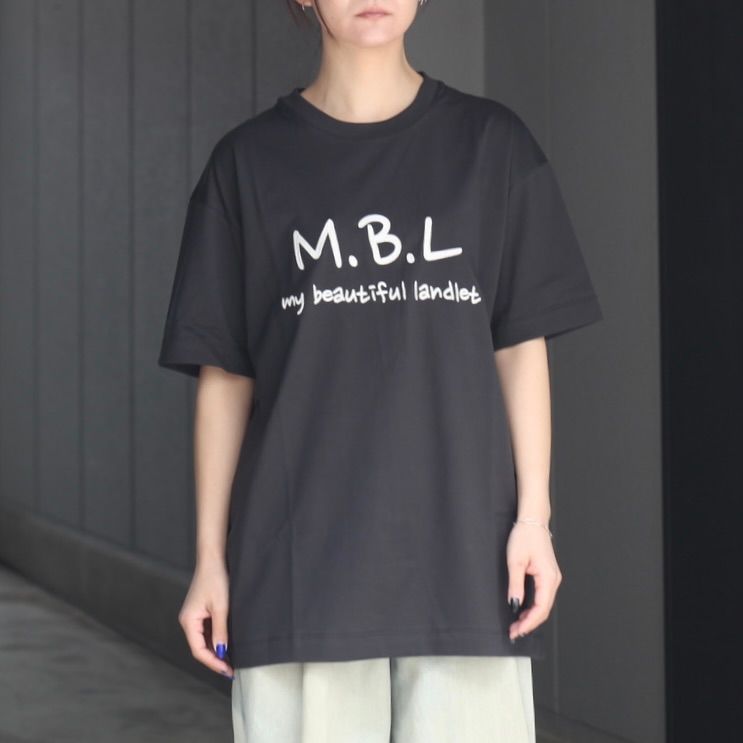 【残り一点】MBLロゴ刺繍Tee