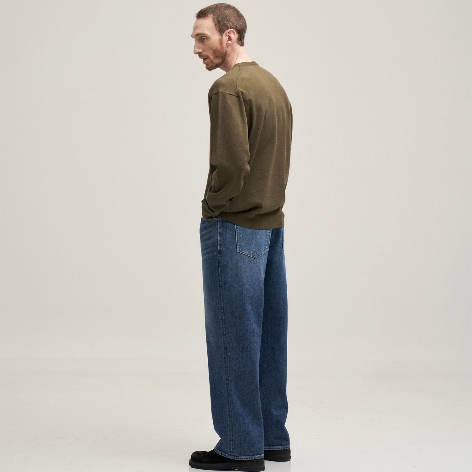 【残り一点】French Henry Neck Knit