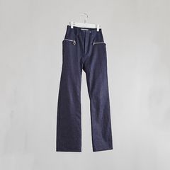 【残り一点】Square Zip Denim