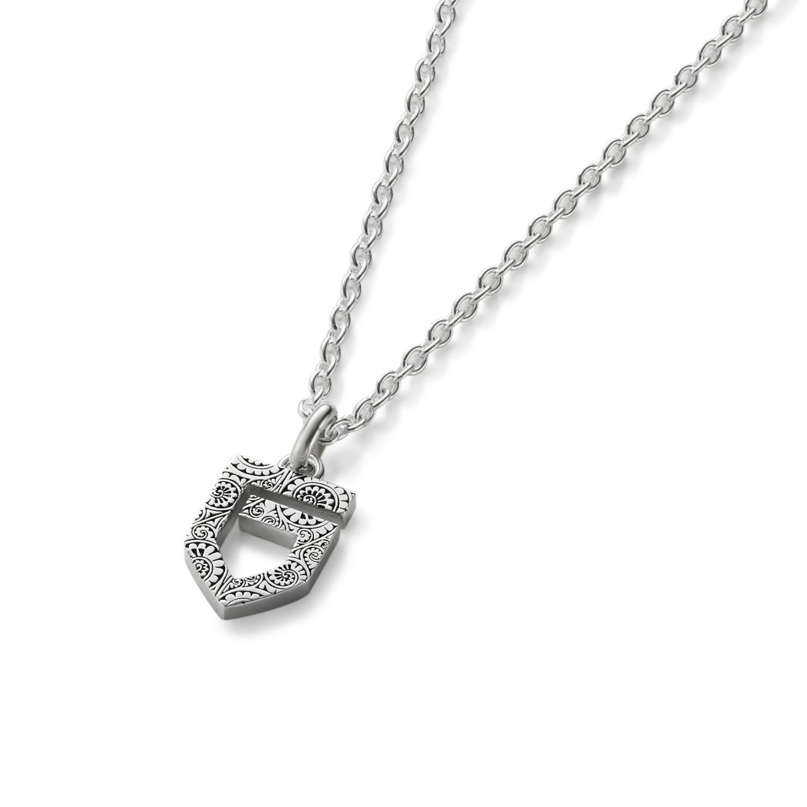 【お取り寄せ注文可能】Vine Pattern G Pendant_L(BLACK)