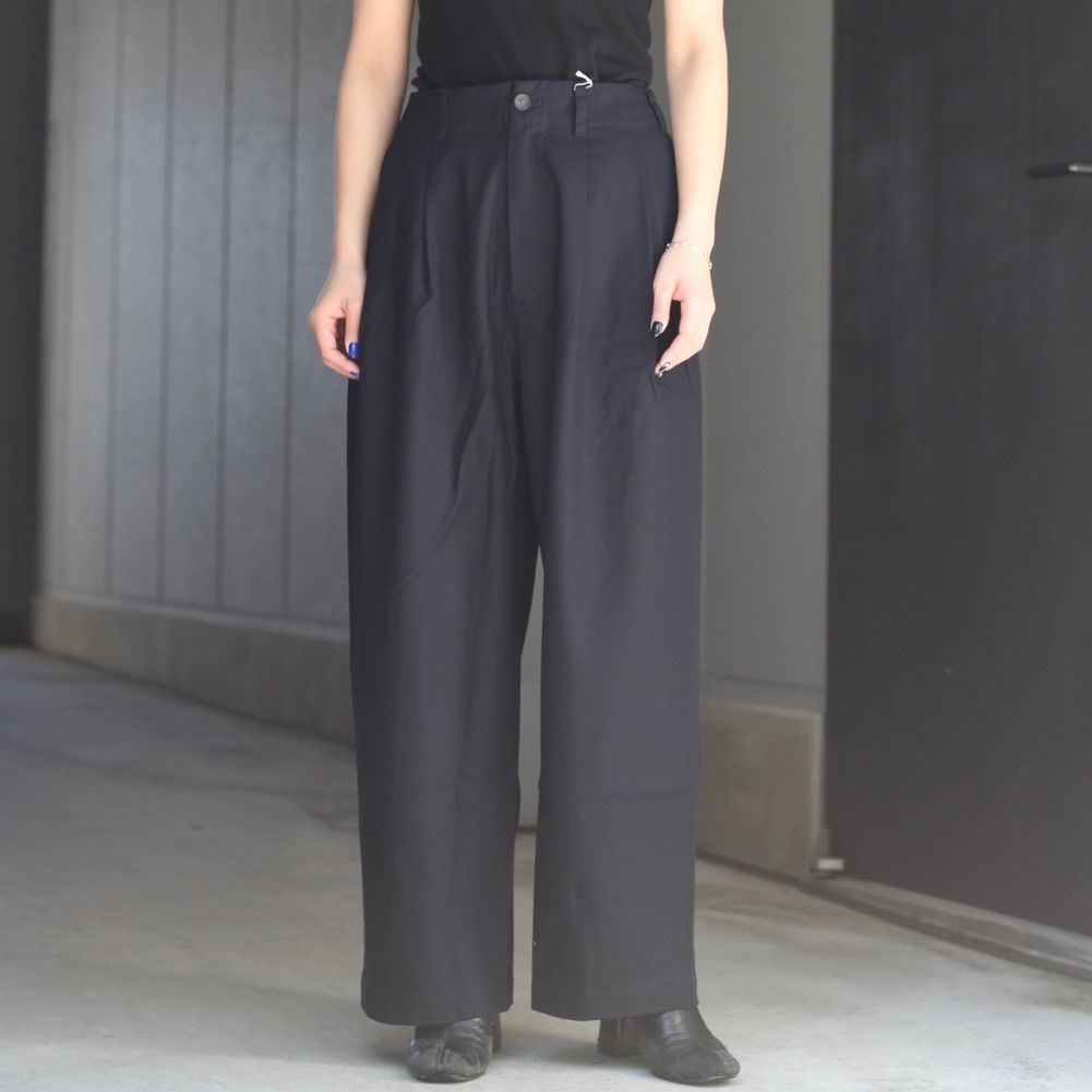 【残り一点】コットンツイルイージーパンツ