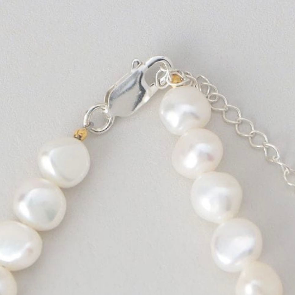 【お取り寄せ注文可能】Teuchi Pearl Plate Necklace 42
