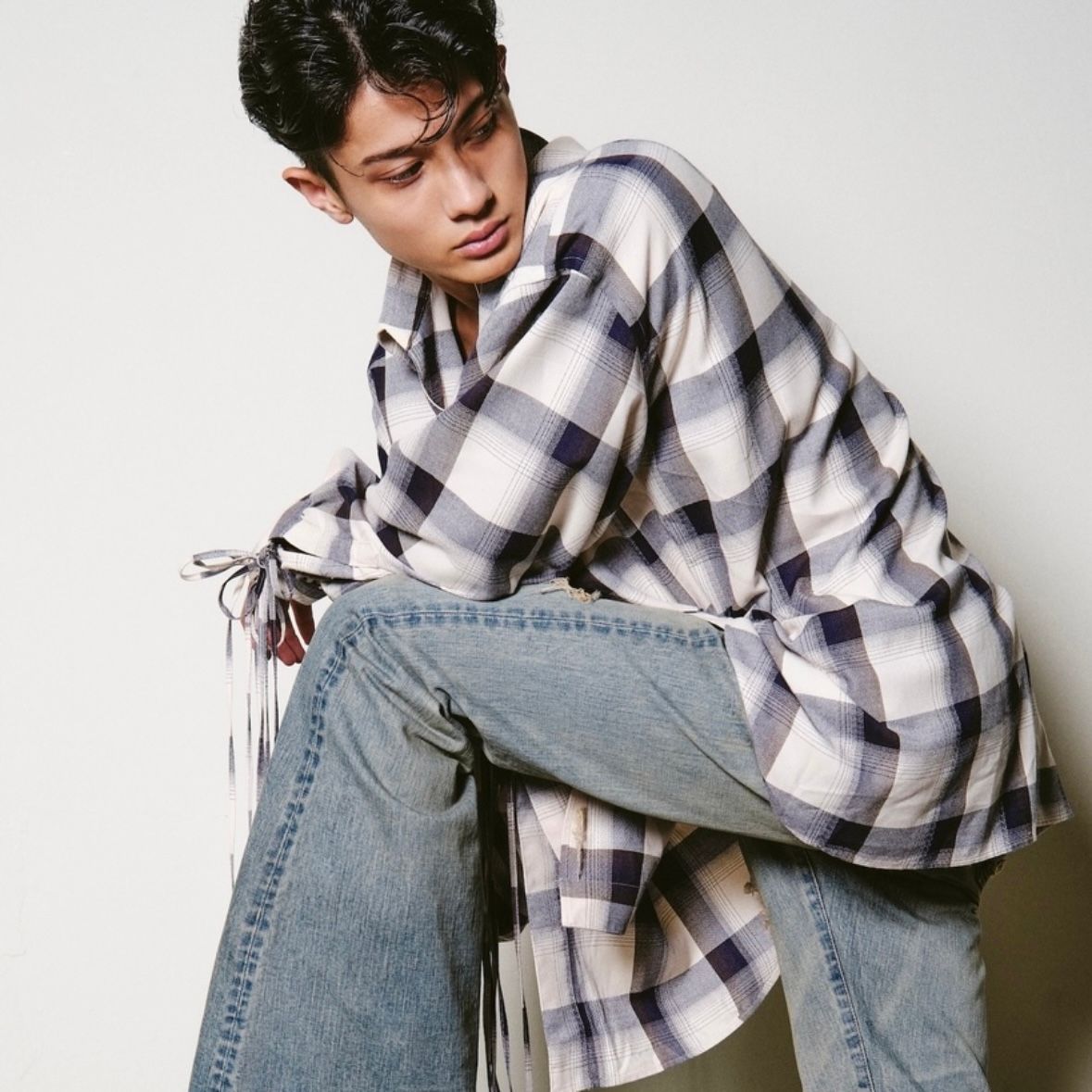 【残り一点】Ombre Corded Shirt