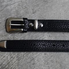 【残りわずか】Minimal Western Belt(GRAINED COW LEATHER)