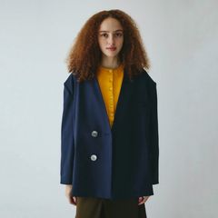 【残り一点】No Collar Over Jacket
