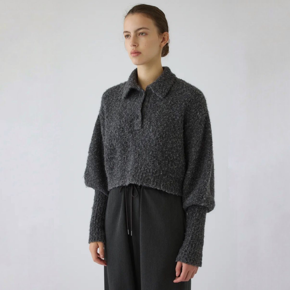 【残り一点】Boucle Short Knit