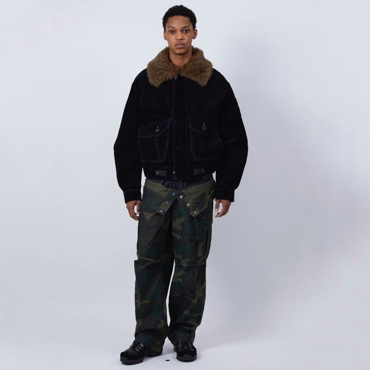 【残り一点】Mikoos Velvet Bomber Jacket