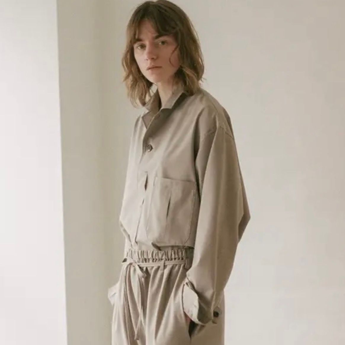 【残り一点】Cuffed Jacket Shirt