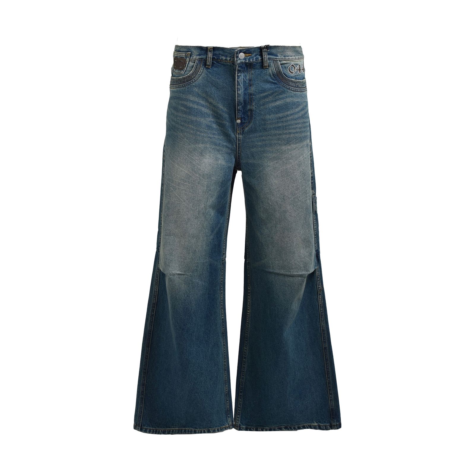 【残り一点】Chain Eagle Patch Denim Pants