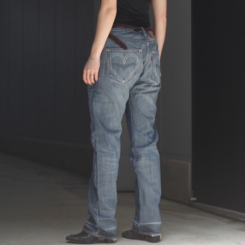 BASICKS - 【残り一点】Vintage Levi's Heart Pocket Damage BASICKS - 【残り一点】Vintage Levi's Heart Pocket Damage