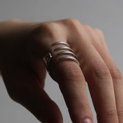【残り一点】New Fork Ring(SILVER)