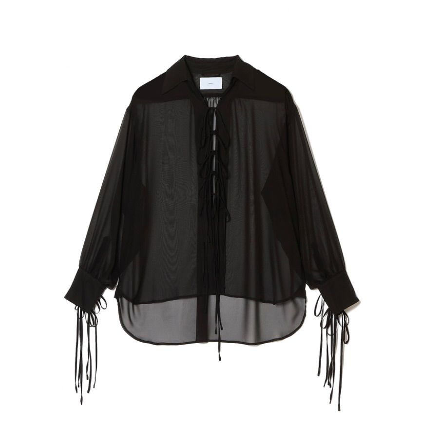 【残り一点】Sheer String Shirt