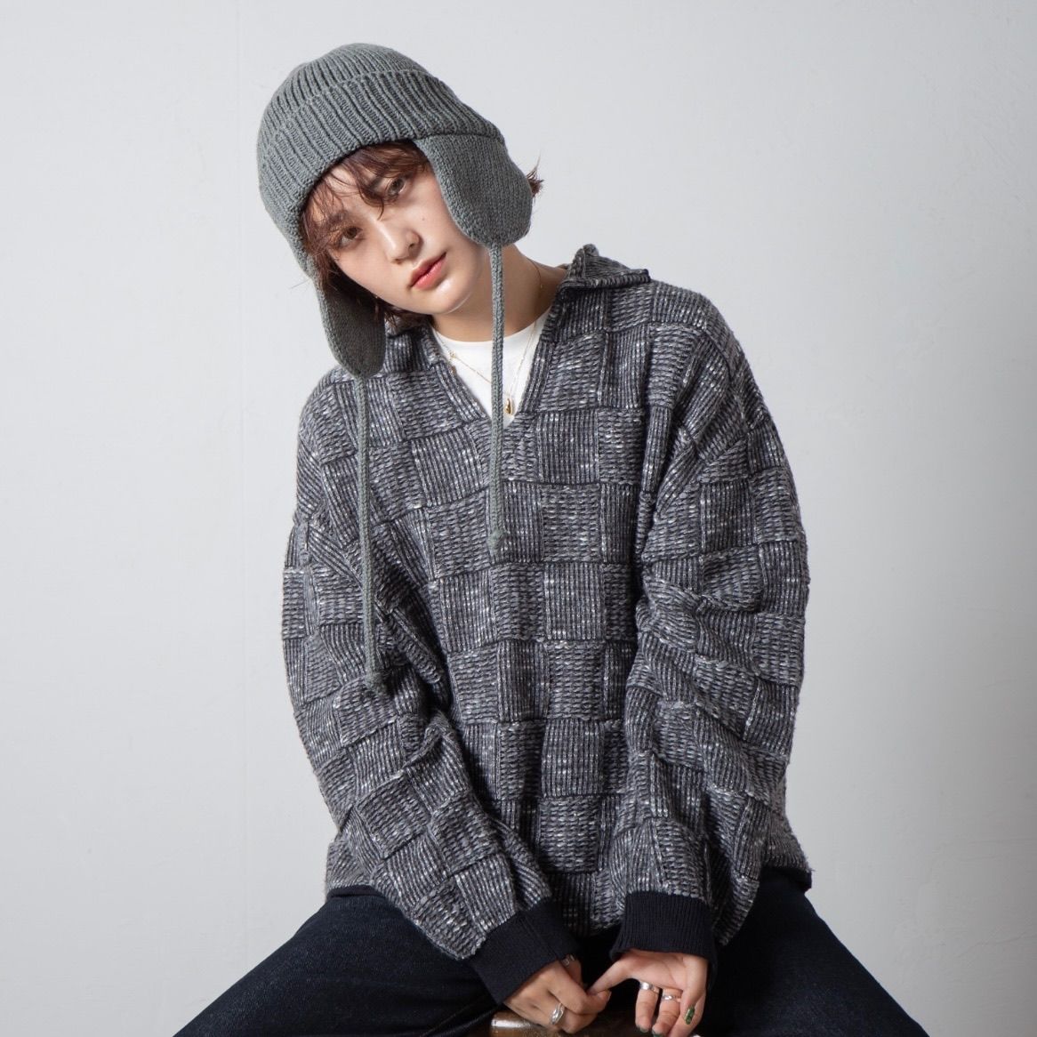 【残りわずか】Ear Knit Watch