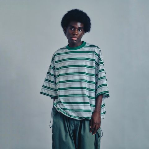 【残り一点】Border Balloon T-Shirt