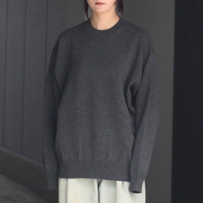 yoko sakamoto ヨーコサカモト 24ss ニットジャケット グレー yoko sakamoto ヨーコサカモト 24ss ニットジャケット グレー