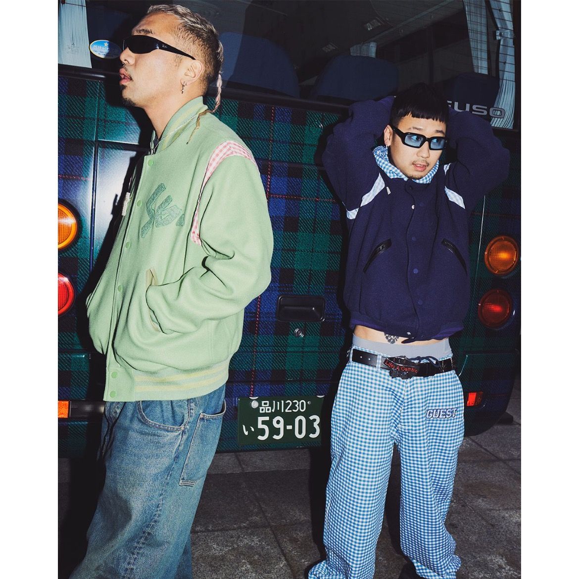 SPECIAL GUEST K.K - 【残り一点】SG Gingham Check Stadium SPECIAL GUEST K.K - 【残り一点】SG Gingham Check Stadium